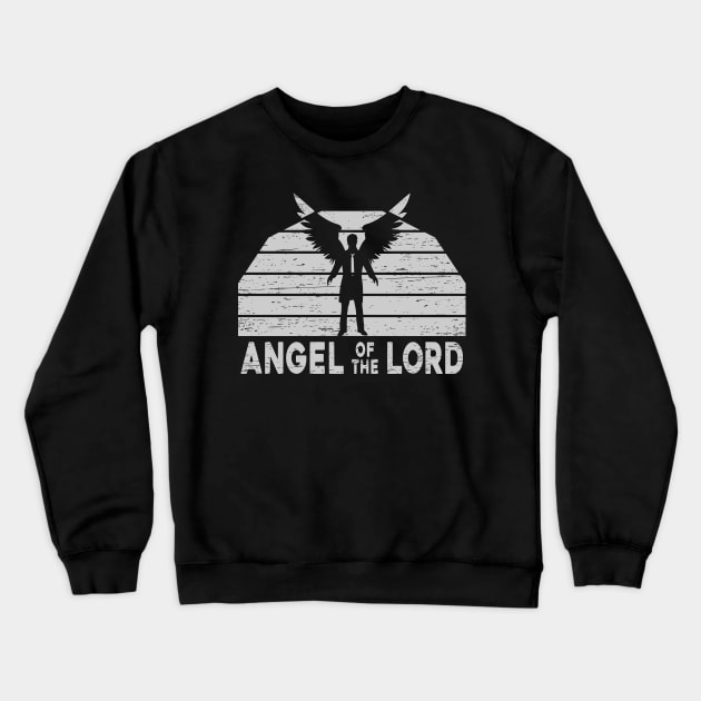 Castiel's Entrance Crewneck Sweatshirt by stevegoll68